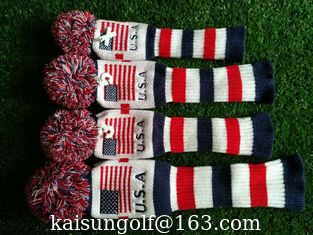 China knitted head cover , golf knitted head cover , golf head cover  , golf headcover supplier