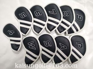 China iron head covers , Golf headcover , golf head cover , iron cover, golf club cover with iron supplier