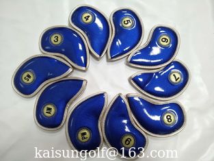 China iron head covers , Golf headcover , golf head cover , iron cover, golf club cover with iron supplier
