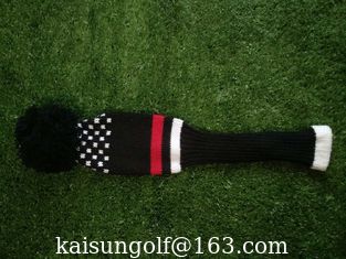 China knitted head cover , golf knitted head cover , golf head cover # driver 3 OR 5 supplier