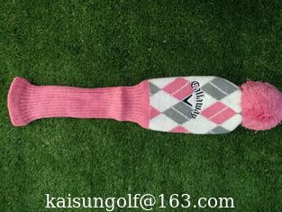 China knitted head cover , golf knitted head cover , golf head cover  , golf headcover , driver head cover supplier