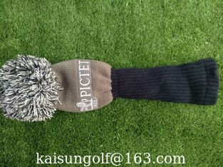 China knitted head cover , golf knitted head cover , golf head cover  , golf headcover , driver head cover supplier