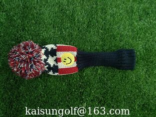 China knitted head cover , golf knitted head cover , golf head cover  , UT head cover , hybrid head cover supplier