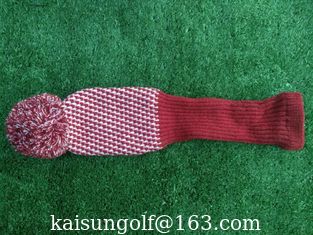 China knitted head cover , golf knitted head cover , golf head cover  , golf headcover , driver head cover supplier