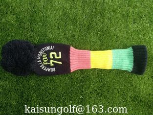 China knitted head cover , golf knitted head cover , golf head cover  , head cover supplier