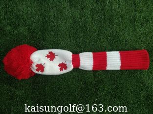 China knitted head cover , golf knitted head cover , golf head cover  , golf headcover , driver head cover supplier