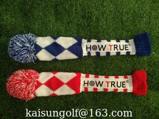 China knitted head cover , golf knitted head cover , golf head cover  , golf headcover , driver head cover supplier