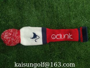 China knitted head cover , golf knitted head cover , golf head cover  , golf headcover , driver head cover supplier