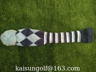 China knitted head cover , golf knitted head cover , golf head cover  , golf headcover , driver head cover supplier