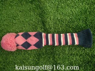 China knitted head cover , golf knitted head cover , golf head cover  , golf headcover , driver head cover supplier