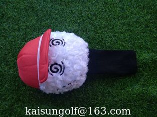 China golf head cover , dog head cover , animal head cover , plush head cover , driver head cover supplier