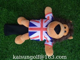 China golf head cover , dog head cover , animal head cover , plush head cover , driver head cover supplier