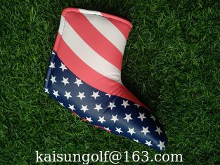 China USA headcover , Golf headcover , golf headcover , putter headcover ,  headcover supplier