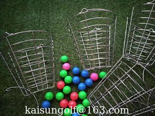 China golf basket , iron golf basket , golf ball basket , golf metal basket , golf ball supplier