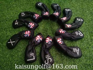 China golf iron head cover , Golf headcover , golf head cover ,  golf headcovers , iron head cover supplier