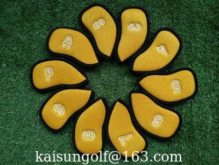 China golf iron head cover , Golf headcover , golf head cover ,  golf headcovers , iron head cover supplier