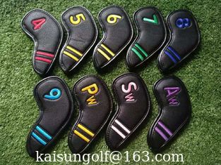 China Golf Iron Head Cover , Golf Headcover , Golf Head Cover ,  Golf Headcovers , Iron Head Cover supplier