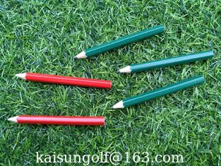 China hexagon golf pencil , Hexagonal golf pencil , golf pencil , wooden pencil  eraser , wood golf pencil supplier