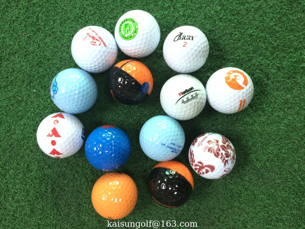 logo golf ball ( you can choose your want ball and set logo on them )