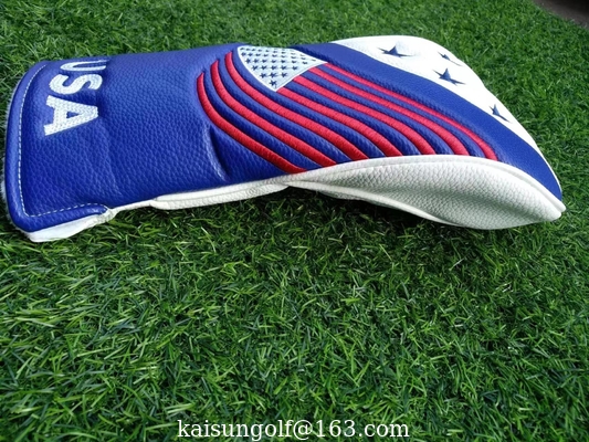USA golf head cover, usa headcover , driver headcover , driver head cover, golf club cover supplier