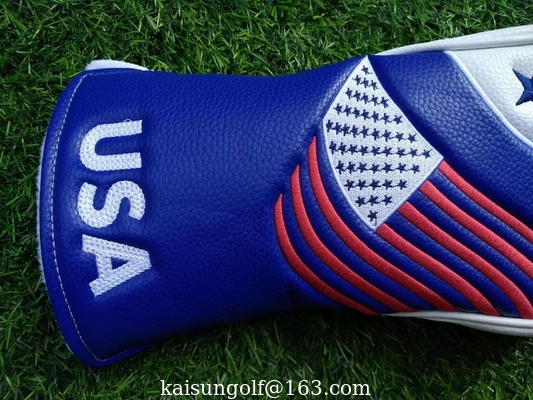 USA golf head cover, usa headcover , driver headcover , driver head cover, golf club cover supplier