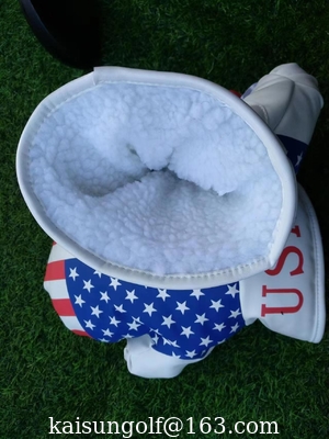 golf head cover, USA cover , Golf headcover , usa golf boxing glove cover  , USA  head cover supplier