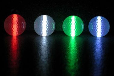 White led golf ball &amp;flashing ball supplier