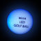 blue led golf ball &amp;flashing ball supplier