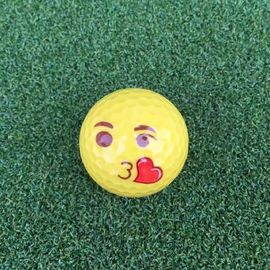 logo golf ball , emoji ball , smile golf ball  , gift golf ball , cute golf ball , novelty golf ball supplier