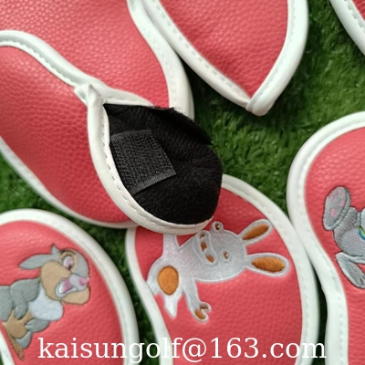 iron head cover golf headcover golf headcovers iron headcover rabbit supplier