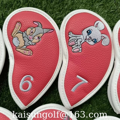 iron head cover golf headcover golf headcovers iron headcover rabbit supplier