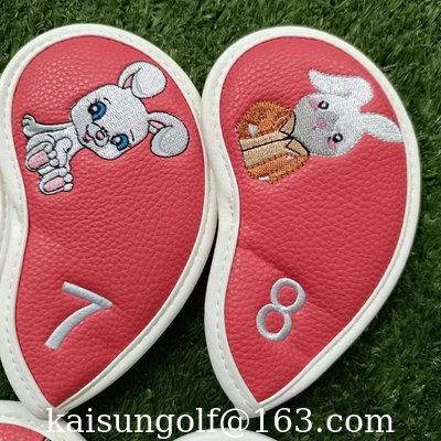 iron head cover golf headcover golf headcovers iron headcover rabbit supplier