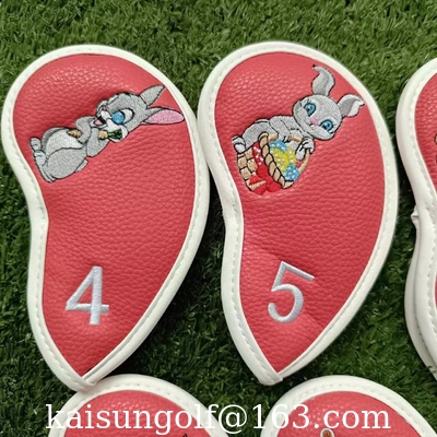 iron head cover golf headcover golf headcovers iron headcover rabbit supplier