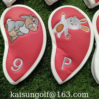 iron head cover golf headcover golf headcovers iron headcover rabbit supplier