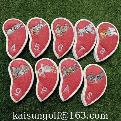 iron head cover golf headcover golf headcovers iron headcover rabbit supplier