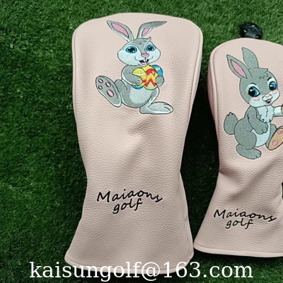 utility head cover  rabbit golf cover driver cover fairway cover ut cover hybrid cover headcover rabbit supplier