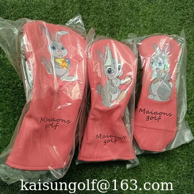 utility head cover  rabbit golf cover driver cover fairway cover ut cover hybrid cover headcover rabbit supplier