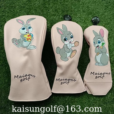 utility head cover  rabbit golf cover driver cover fairway cover ut cover hybrid cover headcover rabbit supplier