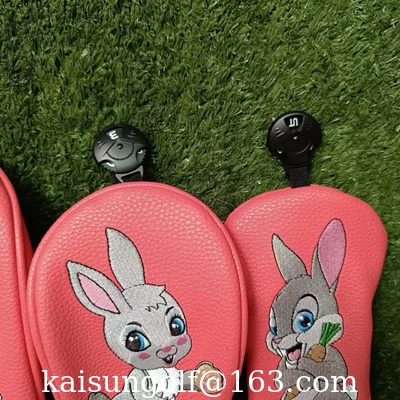 utility head cover  rabbit golf cover driver cover fairway cover ut cover hybrid cover headcover rabbit supplier