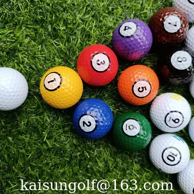 mini golf ball low bounce golf ball with two pieces  mini golf ball putter ball putting ball billiard ball supplier