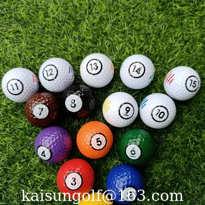 mini golf ball low bounce golf ball with two pieces  mini golf ball putter ball putting ball billiard ball supplier