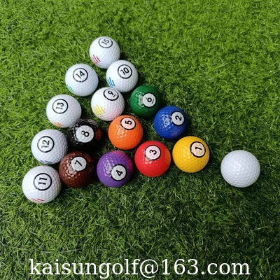 mini golf ball low bounce golf ball with two pieces  mini golf ball putter ball putting ball billiard ball supplier