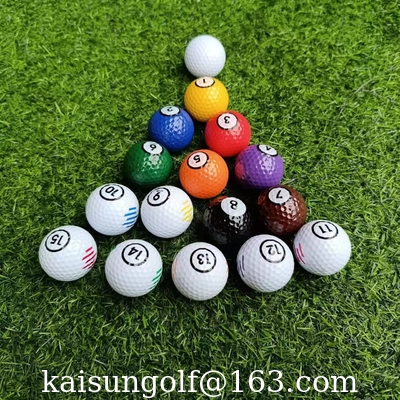 mini golf ball low bounce golf ball with two pieces  mini golf ball putter ball putting ball billiard ball supplier