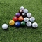 mini golf ball low bounce golf ball with two pieces  mini golf ball putter ball putting ball billiard ball supplier