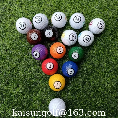 mini golf ball low bounce golf ball with two pieces  mini golf ball putter ball putting ball billiard ball supplier