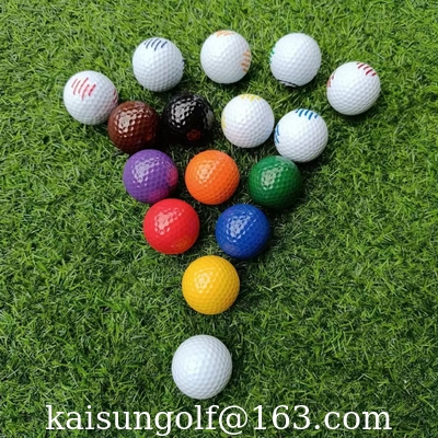 mini golf ball low bounce golf ball with two pieces  mini golf ball putter ball putting ball billiard ball supplier