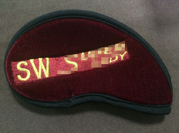 iron head covers , Golf headcover , golf head cover , iron cover, golf club cover with iron supplier