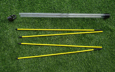 folded golf alignment stick , folding golf alignment sticks , two-double golf training aid supplier