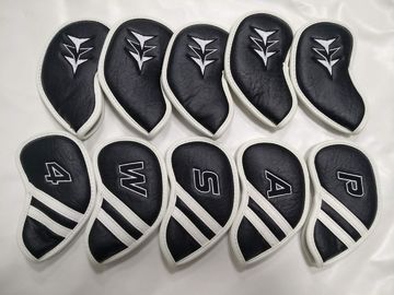 iron head covers , Golf headcover , golf head cover , iron cover, golf club cover with iron supplier