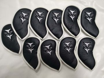 iron head covers , Golf headcover , golf head cover , iron cover, golf club cover with iron supplier